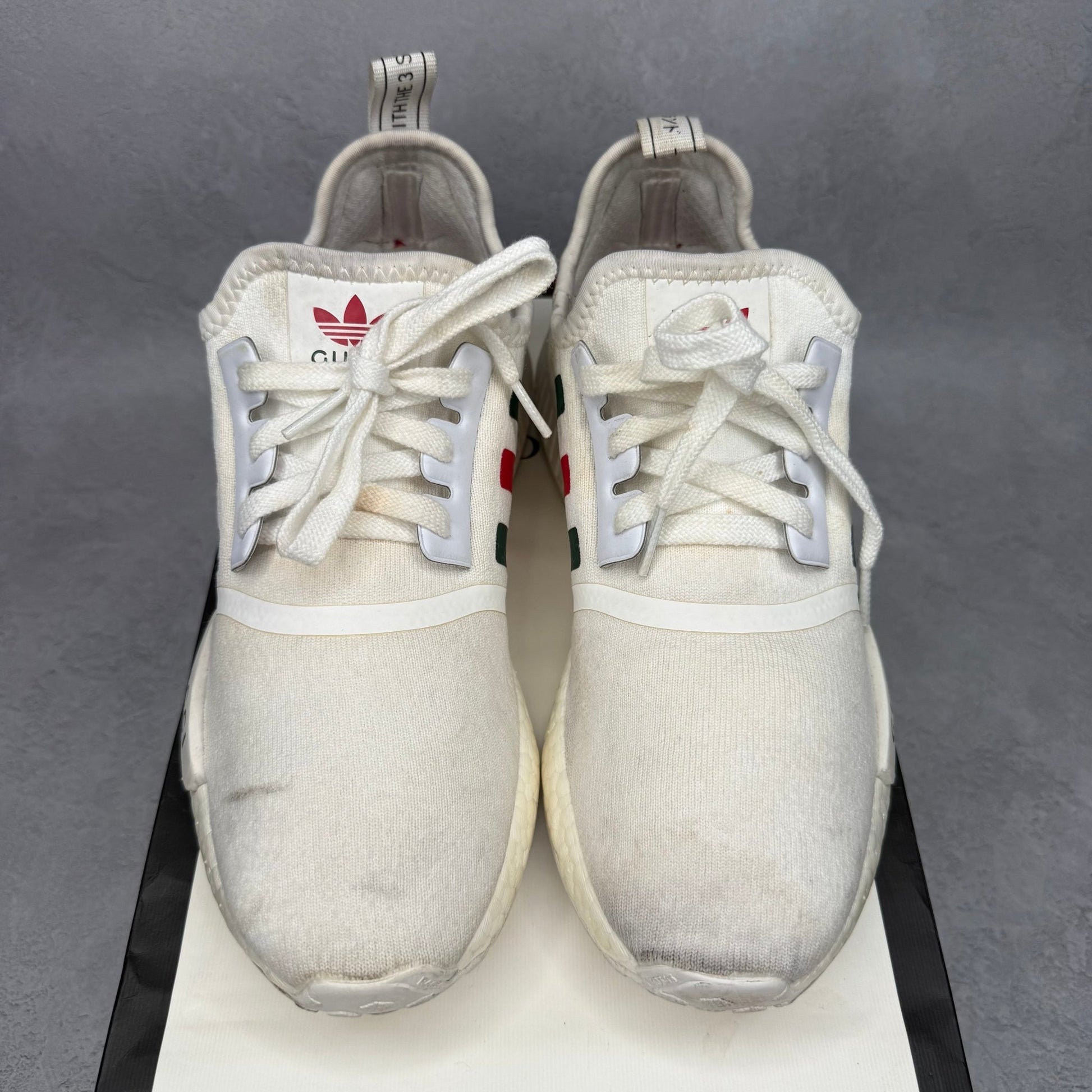 adidas NMD Gucci Custom *pre - owned* SIZE 8.5 - Kicks Collective PA - adidas - 779001 - Men's Shoes - 8.5M/10W - Pre - Owned