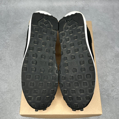 Nike LD Waffle sacai Black Nylon *pre-owned* SIZE 12