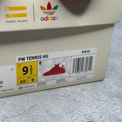 adidas Tennis Hu Pharrell Solid Scarlet *pre - owned* SIZE 9.5 - Kicks Collective PA - adidas - BY8720 - Men's Shoes - 9.5M/11W - Pre - Owned