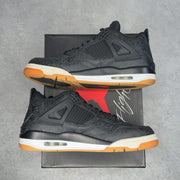 Jordan 4 Retro Laser Black Gum 11.5 (Pre-Owned) - back