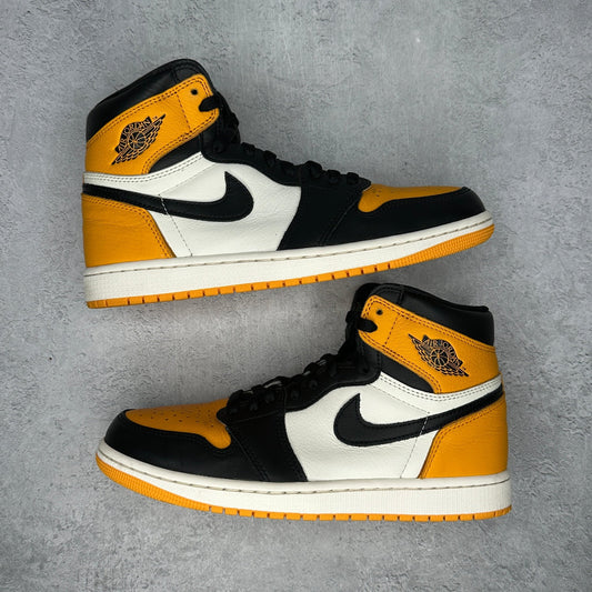 Jordan 1 Retro High OG Taxi *pre - owned* SIZE 8.5 - Kicks Collective PA - Jordan - 555088-711 - Men's Shoes - 8.5M/10W - Pre - Owned - No Box