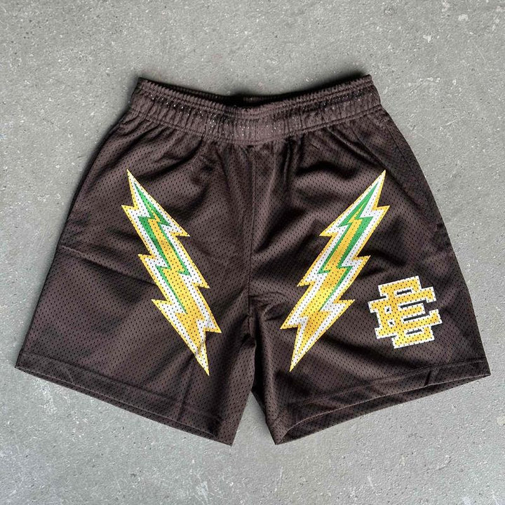 Eric Emanuel EE Basic Short Brown Bolt - Kicks Collective PA - Eric Emanuel - SS22 - Apparel - S - Brand New