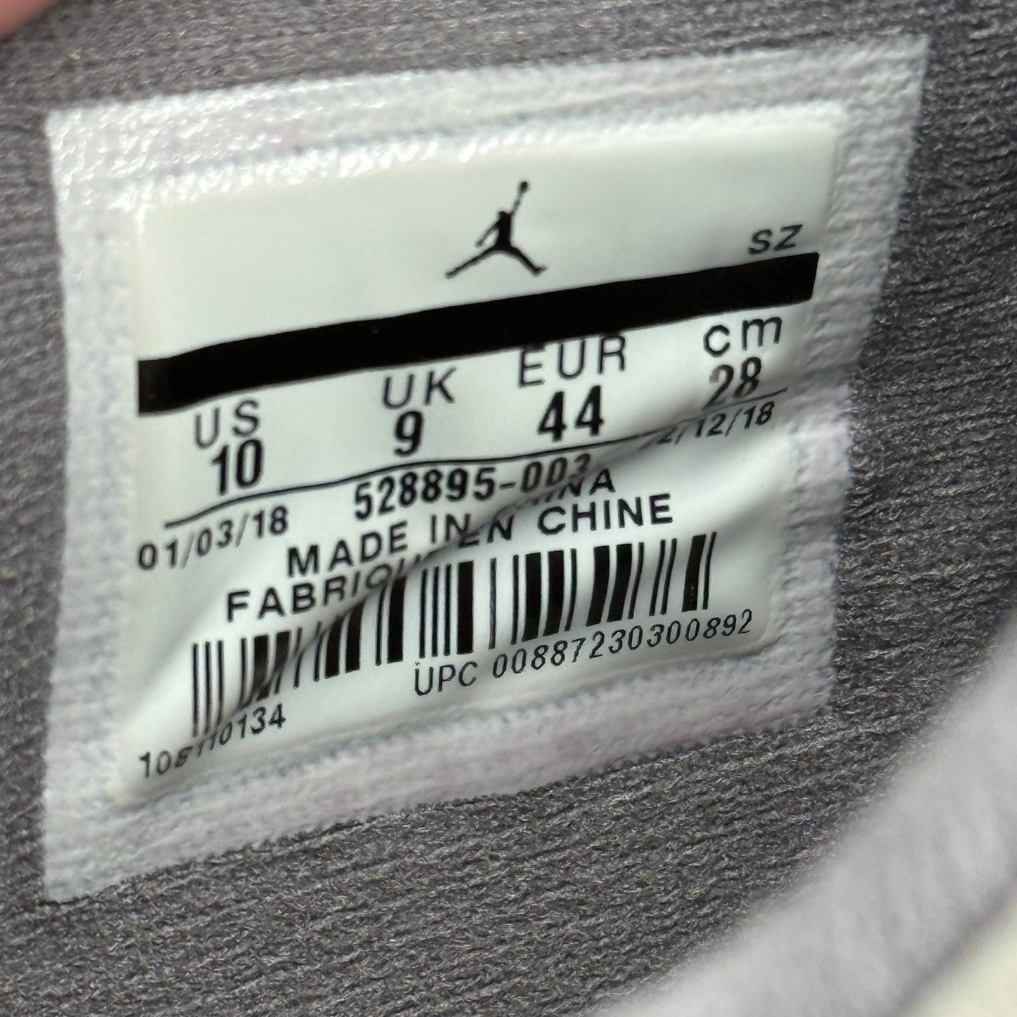 Jordan 11 Retro Low Cool Grey *pre - owned* SIZE 10 - Kicks Collective PA - Jordan - 528895-003 - Men's Shoes - 10M/11.5W - Pre - Owned - Original Box (Damaged)