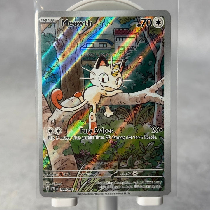 Pokemon Meowth 106/094 ME02 Phantasmal Flames