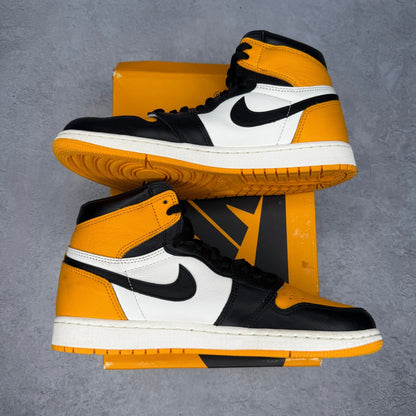 Jordan 1 Retro High OG Taxi *pre - owned* SIZE 9.5 - Kicks Collective PA - Jordan - 555088-711 - Men's Shoes - 9.5M/11W - Pre - Owned