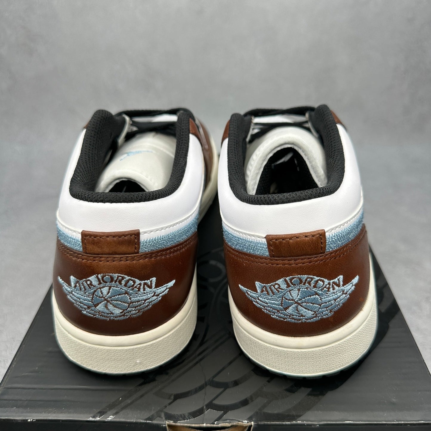 Jordan 1 Retro Low SE Brown Blue Grey - Kicks Collective PA - Jordan - FQ7832 - 142 - Men's Shoes - 10M/11.5W - Brand New