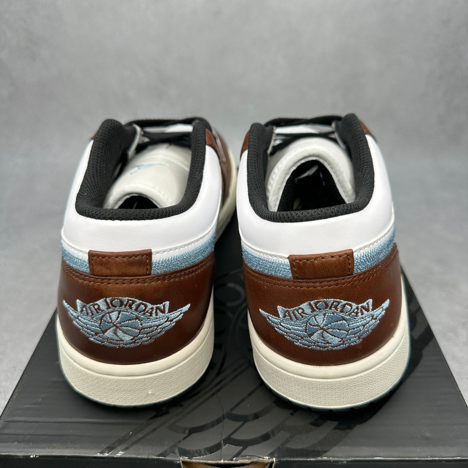 Jordan 1 Retro Low SE Brown Blue Grey - Kicks Collective PA - Jordan - FQ7832 - 142 - Men's Shoes - 10M/11.5W - Brand New