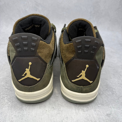 Jordan 4 Retro SE Craft Medium Olive *pre - owned* SIZE 12 - Kicks Collective PA - Jordan - FB9927-200 - Men's Shoes - 12M/13.5W - Pre - Owned - No Box