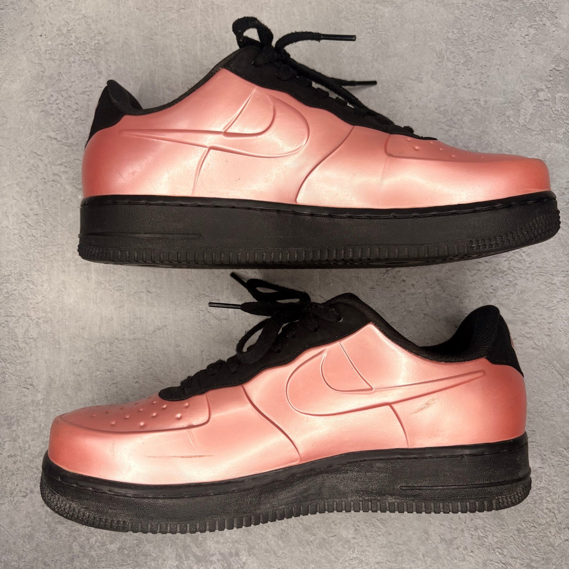 Nike Air Force 1 Foamposite Pro Cup Coral Stardust *pre - owned* SIZE 9.5 - Kicks Collective PA - Nike - AJ3664-600 - Men's Shoes - 9.5M/11W - Pre - Owned - No Box