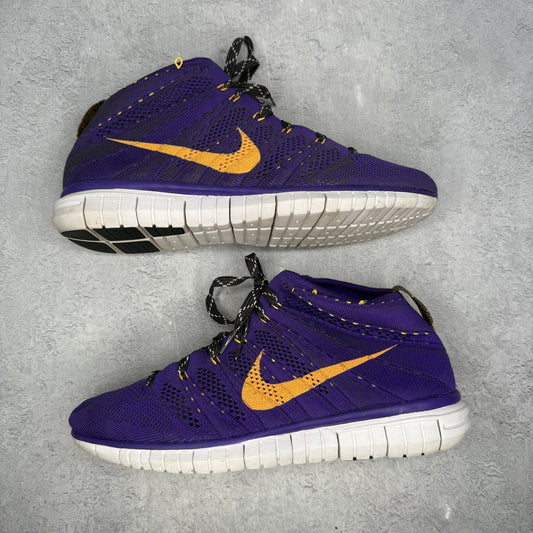 Nike Free Flyknit Chukka Hyper Grape *pre - owned* SIZE 9.5 - Kicks Collective PA - Nike - 639700-500 - Men's Shoes - 9.5M/11W - Pre - Owned - No Box