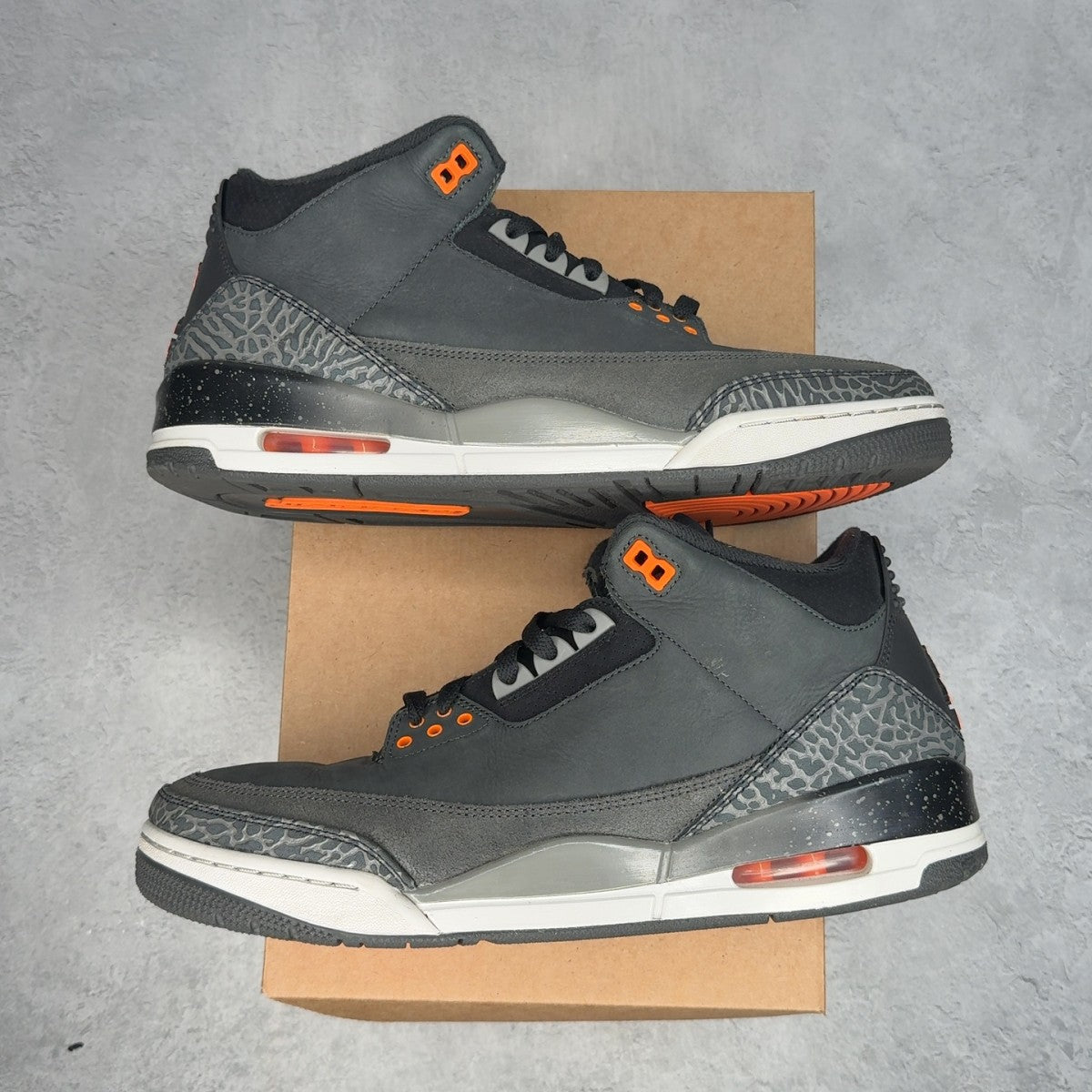 Jordan 3 Retro Fear Pack (2023) 13 (Pre-Owned) - Image 1