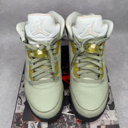 Jordan 5 Retro Jade Horizon *pre-owned* SIZE 8.5