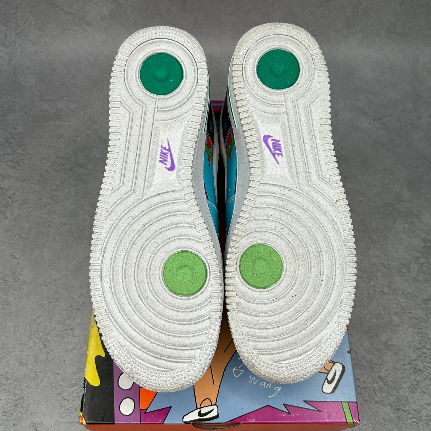 Nike Air Force 1 Flyleather Ruohan Wang *pre - owned* SIZE 9.5 - Kicks Collective PA - Nike - CZ3990-900 - Men's Shoes - 9.5M/11W - Pre - Owned