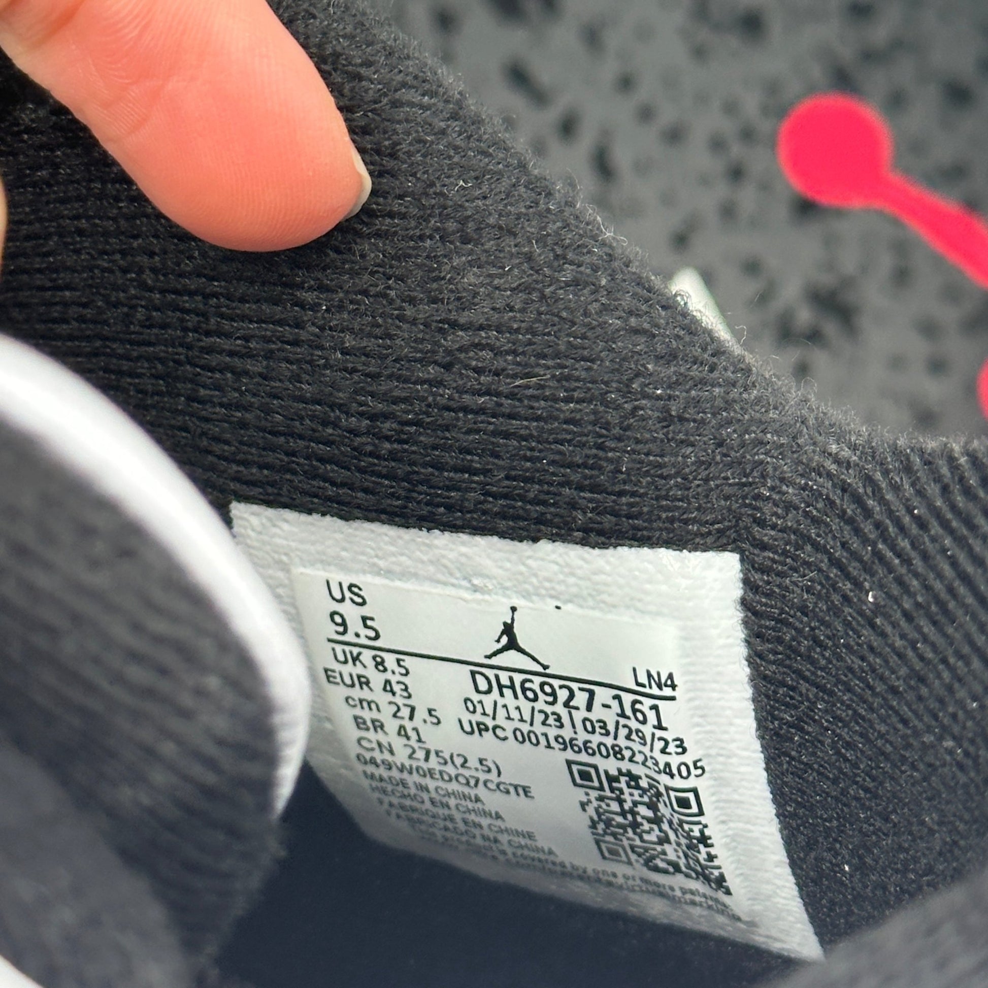 Jordan 4 Retro Red Cement - Kicks Collective PA - Jordan - DH6927 - 161 - Men's Shoes - 9.5M/11W - Brand New