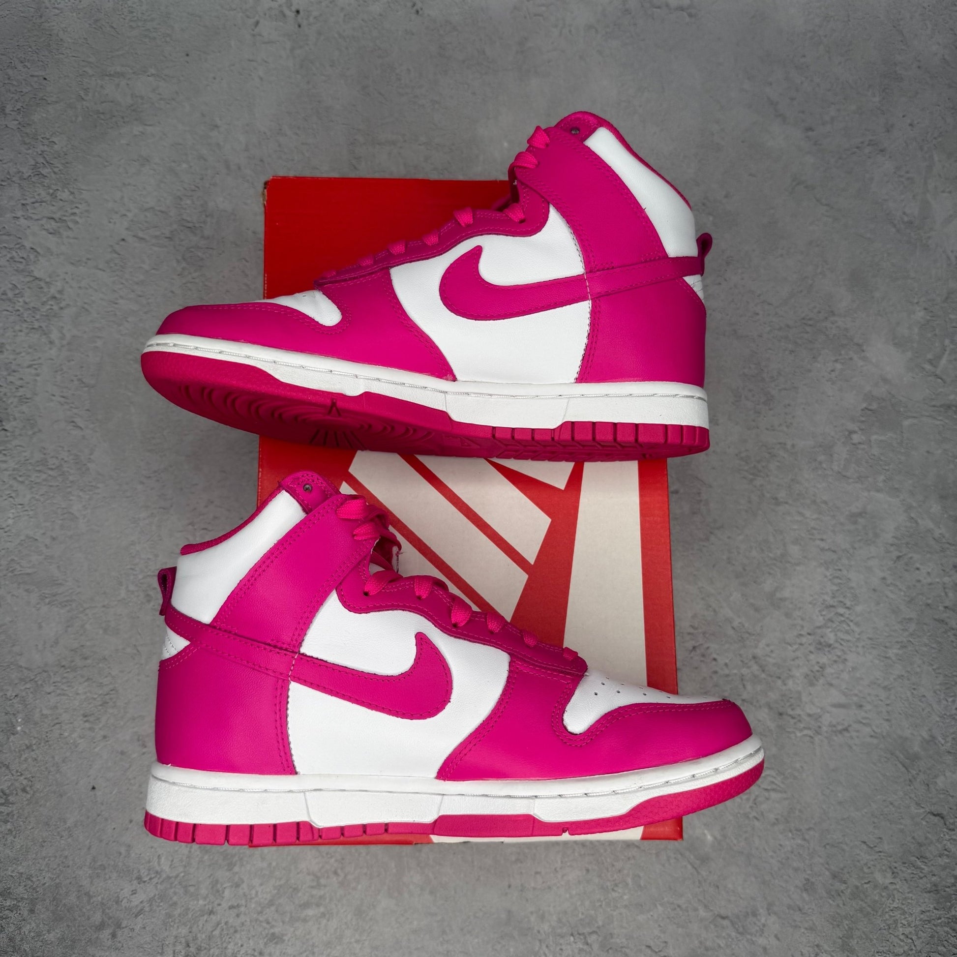 Nike Dunk High Pink Prime (Women's) *pre - owned* SIZE 6.5W - Kicks Collective PA - Nike - DD1869-110 - Women's Shoes - 5M/6.5W - Pre - Owned