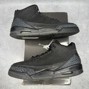 Jordan 3 Retro Black Cat (2007) *pre-owned* SIZE 15