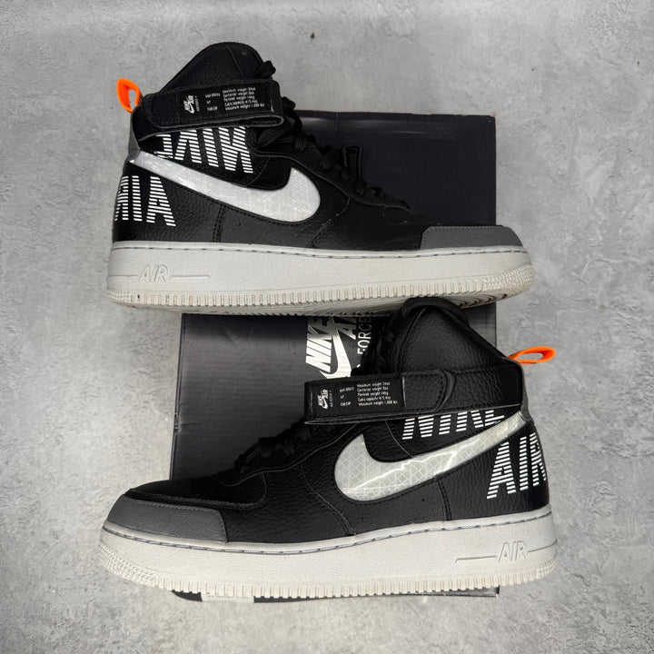 Nike Air Force 1 High Under Construction Black *pre-owned* SIZE 9 - Kicks Collective PA - Nike - CQ0449-001 - Men's Shoes - 9M/10.5W - Pre-Owned