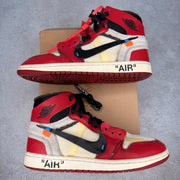 Jordan 1 Retro High Off - White Chicago *pre - owned* SIZE 8 - Kicks Collective PA - Jordan - AA3834-101 - Men's Shoes - 8M/9.5W - Pre - Owned