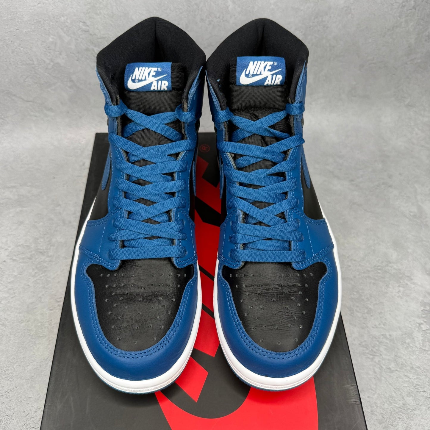 Jordan 1 Retro High OG Dark Marina Blue *pre - owned* SIZE 8 - Kicks Collective PA - Jordan - 555088-404 - Men's Shoes - 8M/9.5W - Pre - Owned