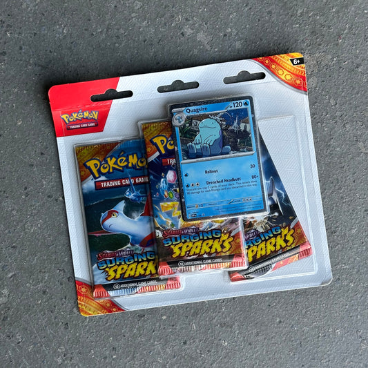 Pokemon Surging Sparks 3 Pack Blister