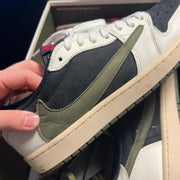 Jordan 1 Retro Low OG SP Travis Scott Olive (Women's) - Image 4