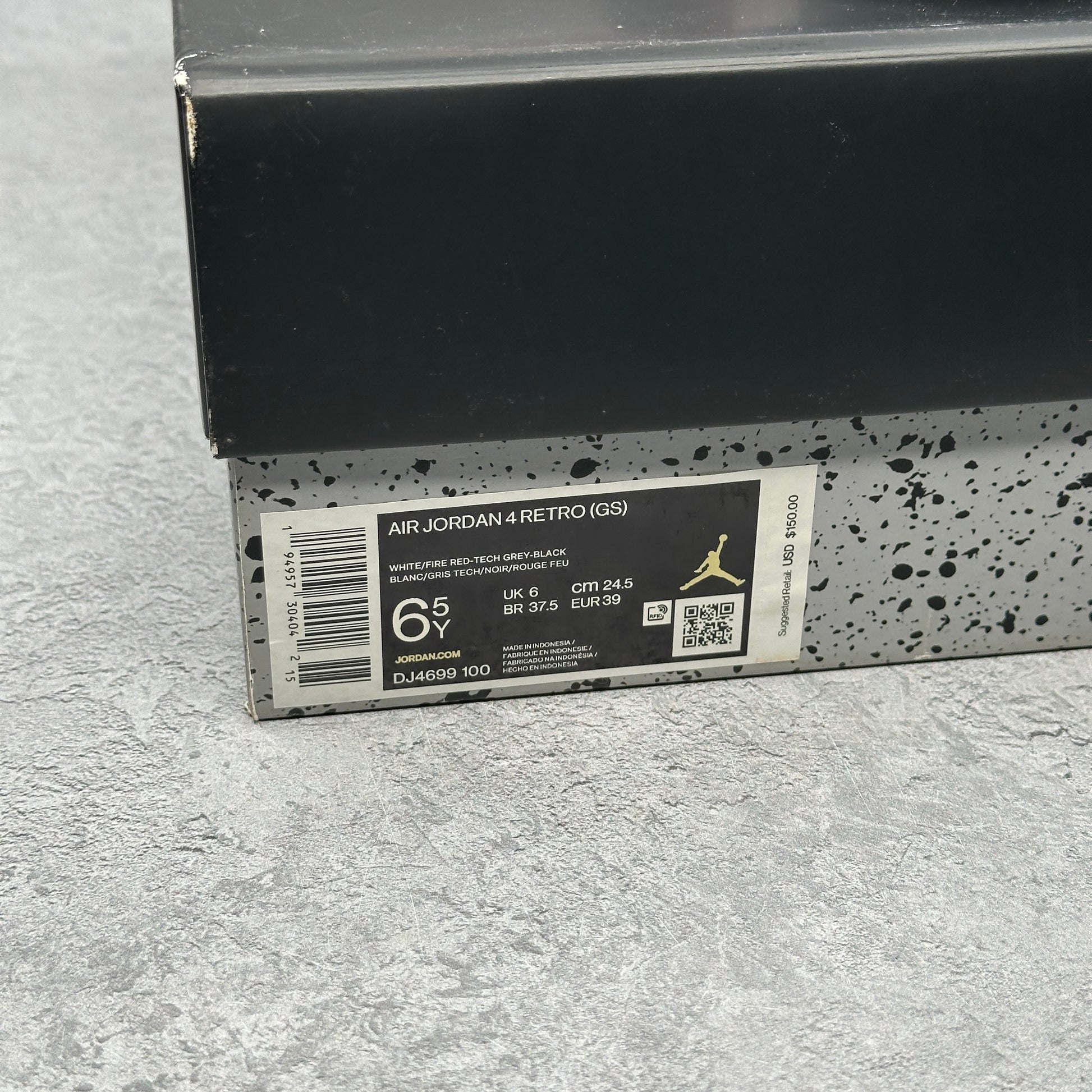 Jordan 4 Retro White Oreo (2021) (GS)