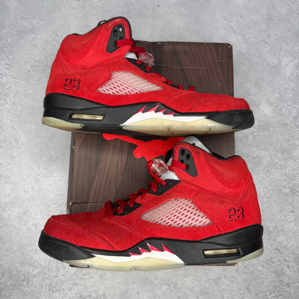 Jordan 5 Retro Raging Bull Red (2021) *pre - owned* SIZE 10 - Kicks Collective PA - Jordan - DD0587-600 - Men's Shoes - 10M/11.5W - Pre - Owned - Original Box (Damaged)