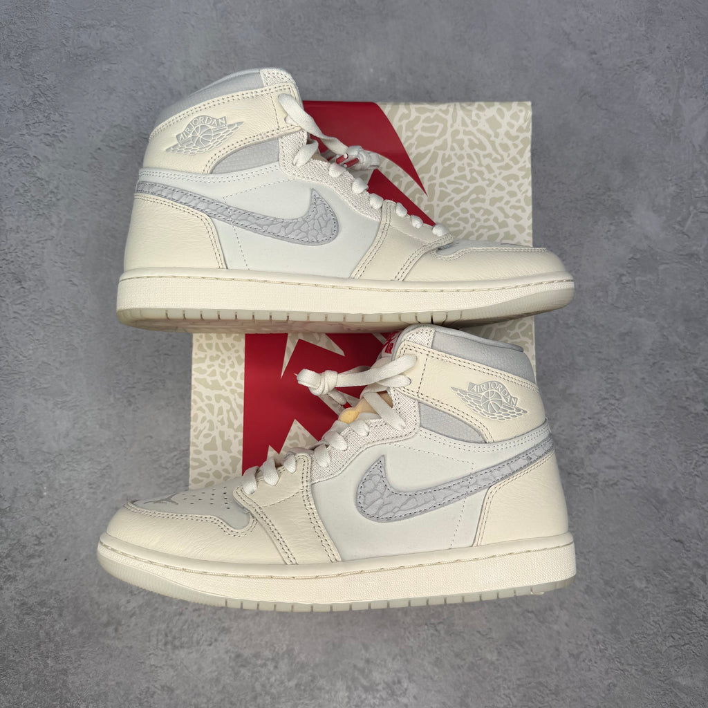 Jordan 1 Retro High OG Sail University Red *pre-owned* SIZE 9