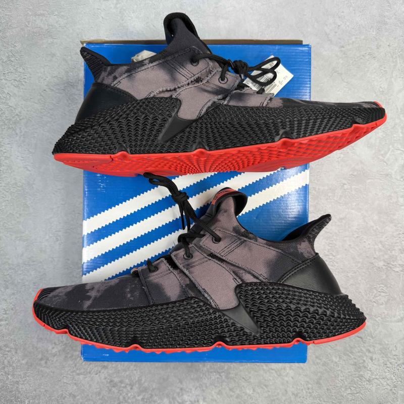 adidas Prophere Bleached Black Solar Red - Kicks Collective PA - adidas - DB1982 - Men's Shoes - 13M/14.5W - Brand New