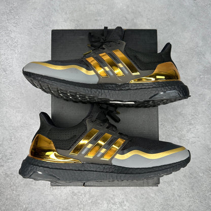 adidas Ultra Boost Black Gold *pre - owned* SIZE 9.5 - Kicks Collective PA - adidas - EG8102 - Men's Shoes - 9.5M/11W - Pre - Owned