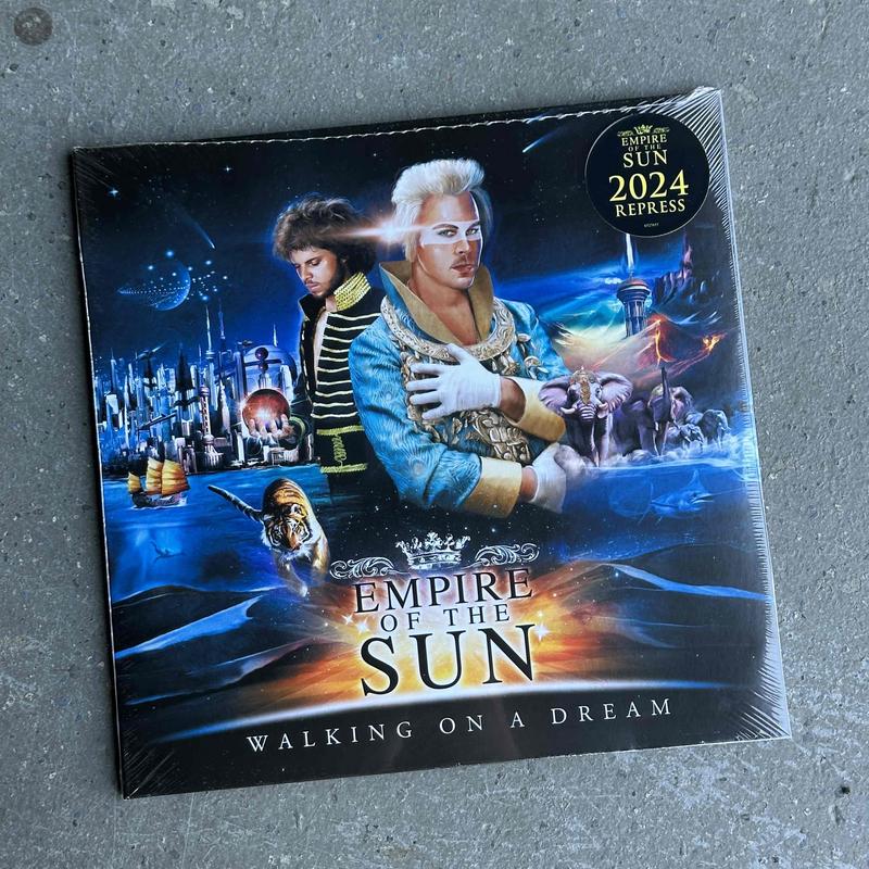Empire Of The Sun Walking On A Dream Mustard Yellow Vinyl Record LP New Sealed