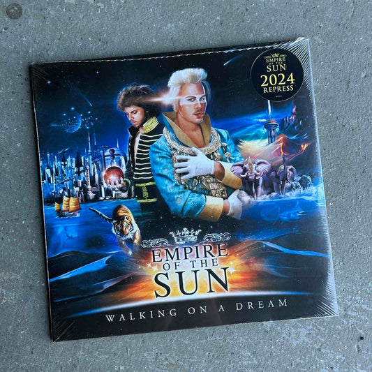 Empire Of The Sun Walking On A Dream Mustard Yellow Vinyl Record LP New Sealed