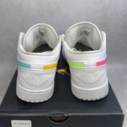 Jordan 1 Low White Multi-Color Swoosh 11 (Pre-Owned) - Kicks Collective PA - Jordan - CW7033-100-11-PO-1 - Pre-Owned Sneakers - 11