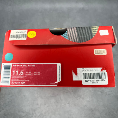 Nike Air Max 1/97 Sean Wotherspoon (Extra Lace Set Only) *pre-owned* SIZE 11.5