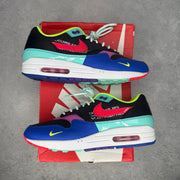 Nike Air Max 1 Black Hyper Grape *pre-owned* SIZE 9