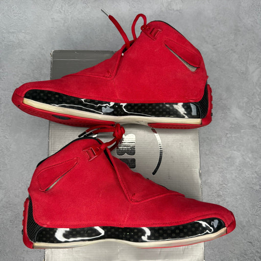 Jordan 18 Retro Toro *pre - owned* SIZE 9 - Kicks Collective PA - Jordan - AA2494 - 601 - Men's Shoes - 9M/10.5W - Pre - Owned