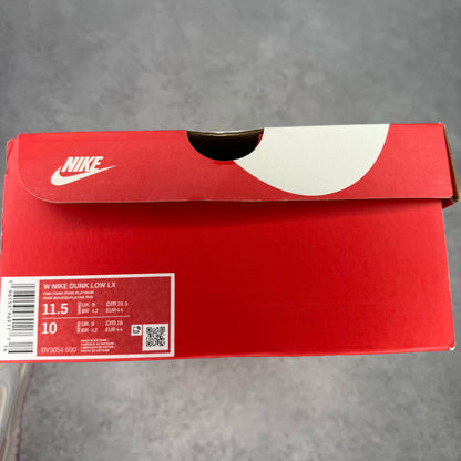 Nike Dunk Low LX Pink Foam (Women's) VNDS *pre-owned* SIZE 10M/11.5W