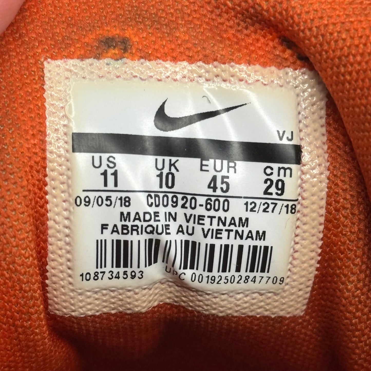 Nike Air Max 90 Mars Landing *pre - owned* SIZE 11 - Kicks Collective PA - Nike - CD0920-600 - Men's Shoes - 11M/12.5W - Pre - Owned