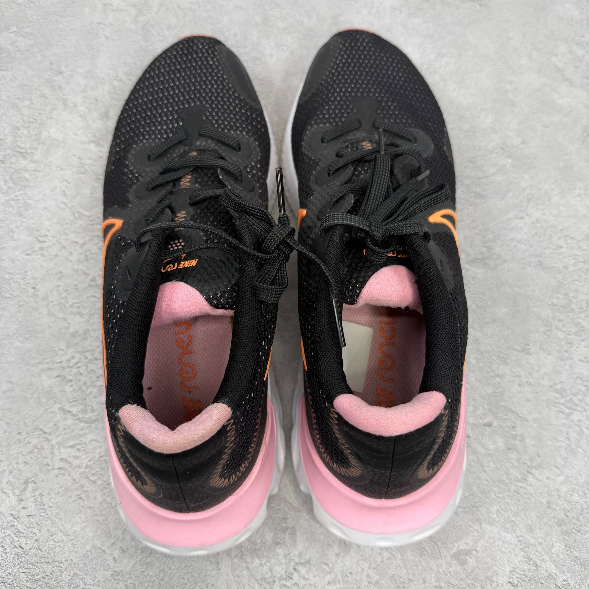 Nike Renew Run Black White Pink (Women's) *pre - owned* SIZE 11W - Kicks Collective PA - Nike - CK6360 - 001 - Women's Shoes - 9.5M/11W - Pre - Owned