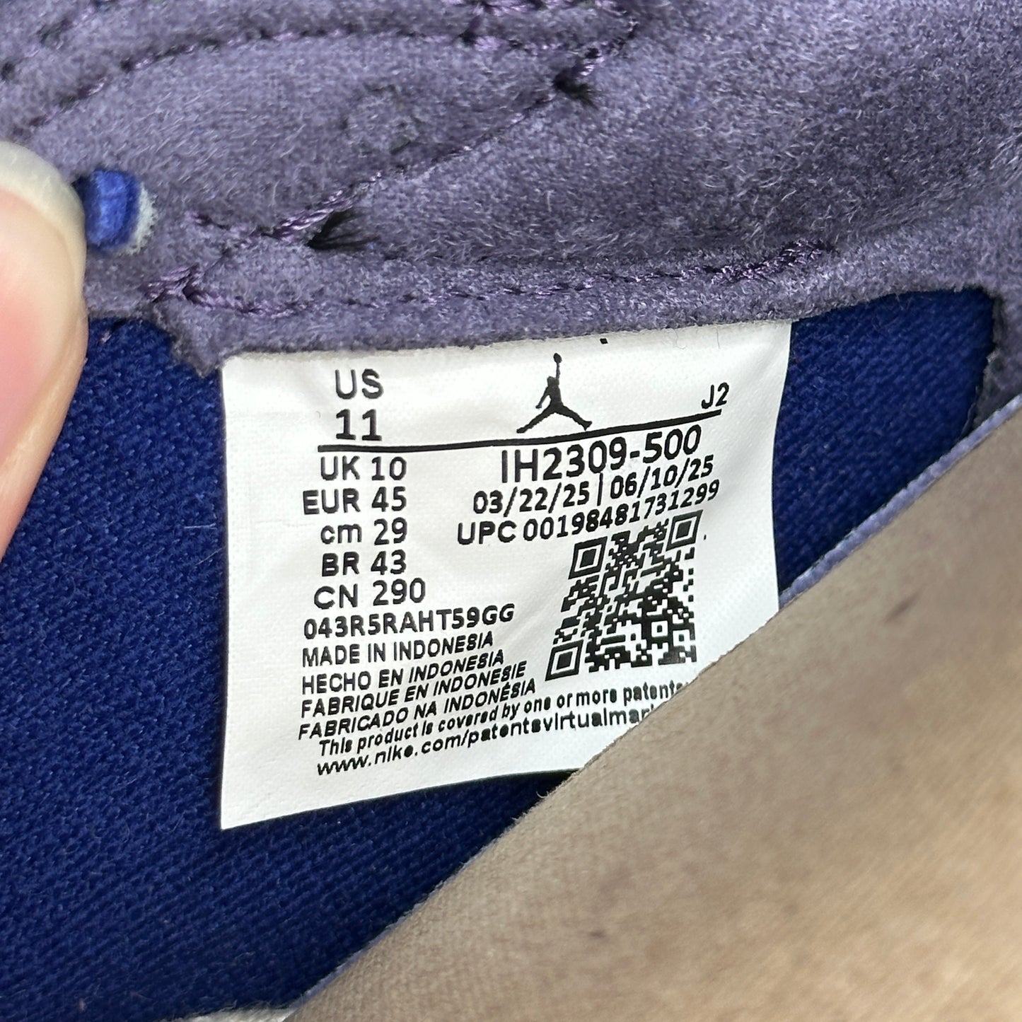 Jordan 1 Retro Low OG Zion Williamson Voodoo Alternate