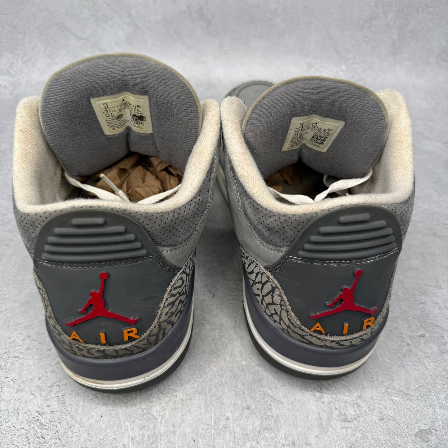 Jordan 3 Retro Cool Grey (2021) *pre - owned* SIZE 13 - Kicks Collective PA - Jordan - CT8532-012 - Men's Shoes - 13M/14.5W - Pre - Owned - No Box