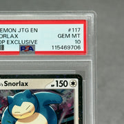 Hop's Snorlax - 117/159 (GameStop) (Cosmos Holo) PSA 10 GEM MINT