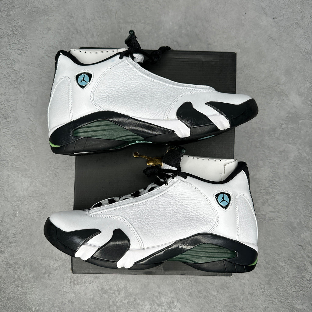 Jordan 14 Retro Oxidized Green (2016) *pre-owned* SIZE 8.5