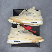 Jordan 4 Retro Off-White Sail (Women's) *pre-owned* SIZE 9.5M/11W
