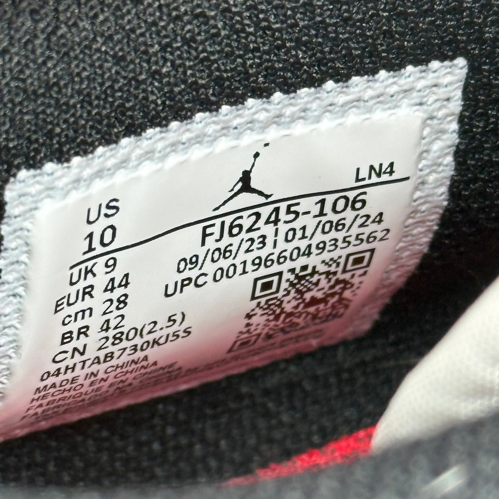 Jordan 1 Low TD Cleat Chicago (2023) *defect* - Kicks Collective PA - Jordan - FJ6245-106 - Men's Shoes - 10M/11.5W - Brand New