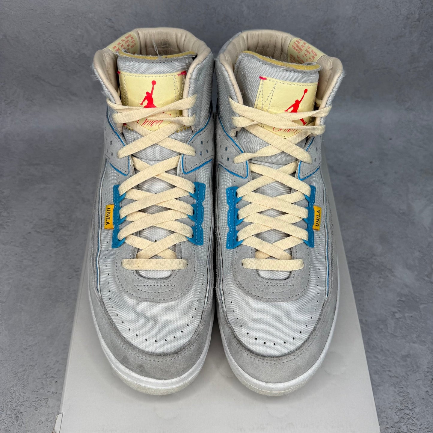 Jordan 2 Retro SP Union Grey Fog *pre - owned* SIZE 11 - Kicks Collective PA - Jordan - DN3802-001 - Men's Shoes - 11M/12.5W - Pre - Owned