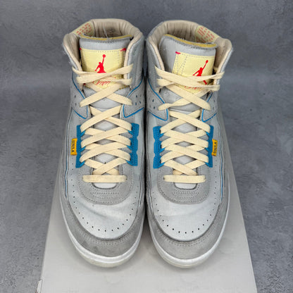 Jordan 2 Retro SP Union Grey Fog *pre - owned* SIZE 11 - Kicks Collective PA - Jordan - DN3802-001 - Men's Shoes - 11M/12.5W - Pre - Owned