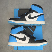 Jordan 1 Retro High OG UNC Toe 9.5 (Pre-Owned) - back