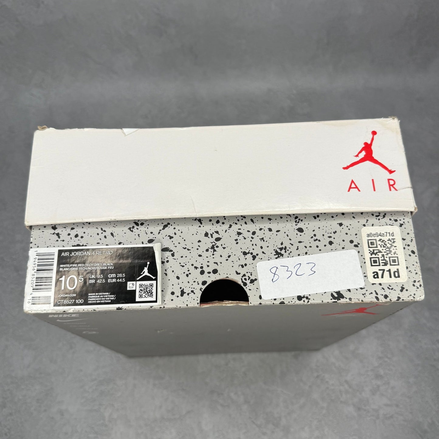 Jordan 4 Retro White Oreo (2021) *pre - owned* SIZE 10.5 - Kicks Collective PA - Jordan - CT8527-100 - Men's Shoes - 10.5M/12W - Pre - Owned