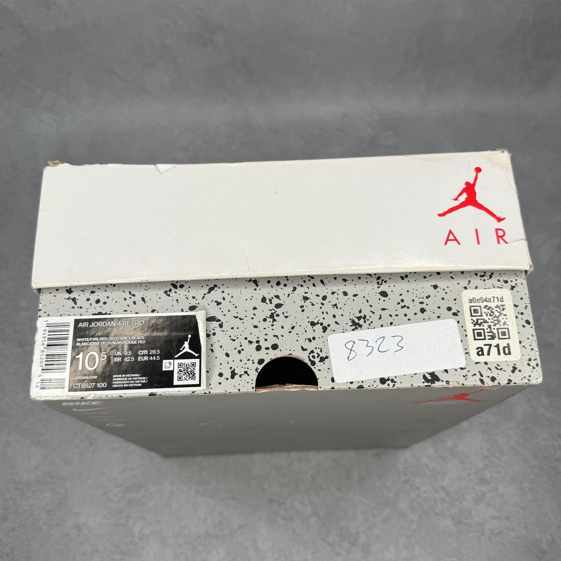 Jordan 4 Retro White Oreo (2021) *pre - owned* SIZE 10.5 - Kicks Collective PA - Jordan - CT8527-100 - Men's Shoes - 10.5M/12W - Pre - Owned